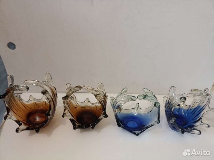 Вазы для фруктов и цветов Чехия, СССР. Вазы разные