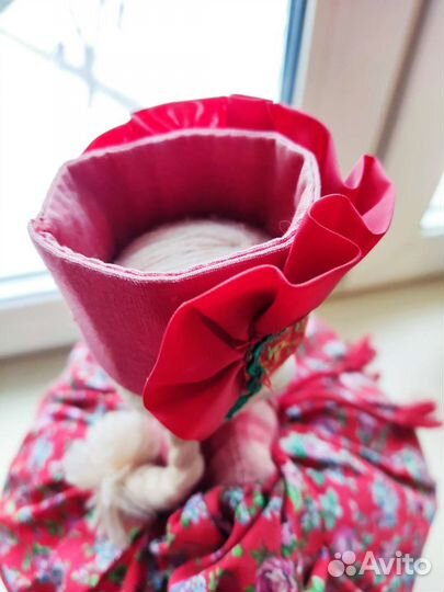 Кукла грелка винтажная