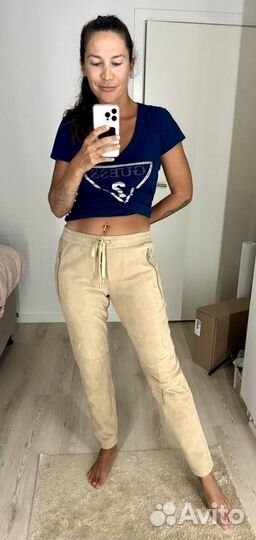 Marco Polo брюки замша 100%