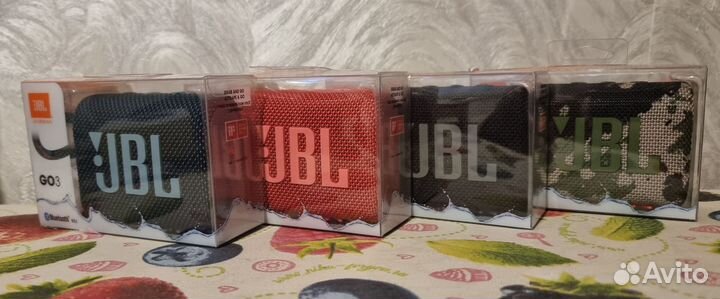 Новые JBL GO3 оригинал