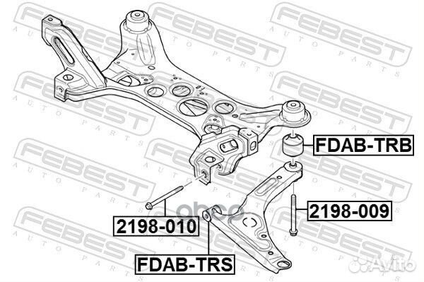Болт ford transit 20062014 2198-009 2198-009
