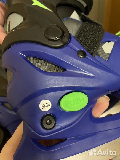 Коньки nordway раздвижные (30-33)