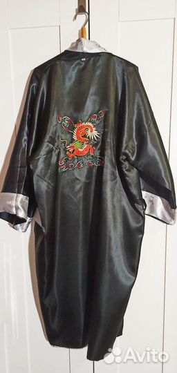 Халат кимоно двусторонний с драконом