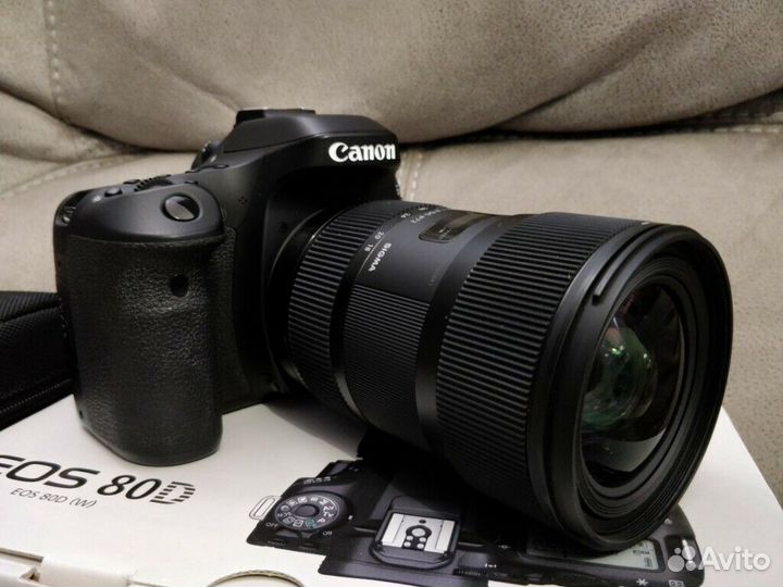 Canon 80d + Sigma 18-35mm F1.8 DC
