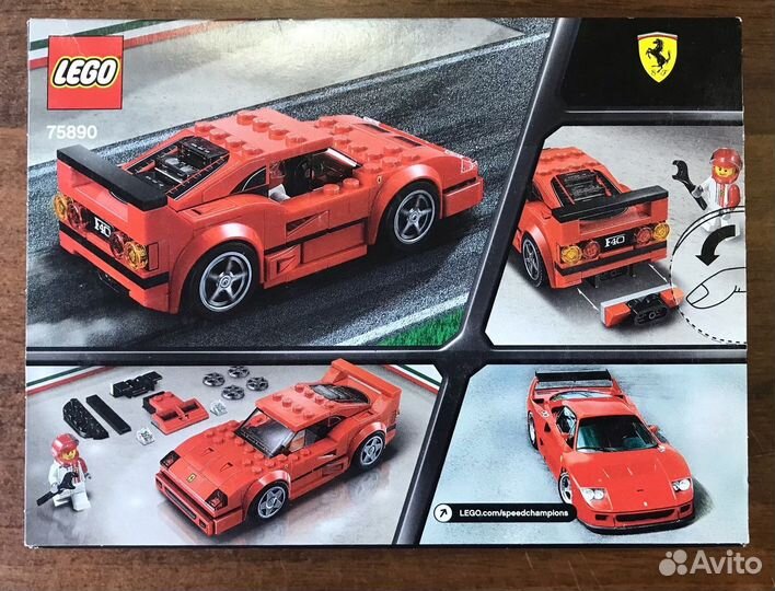 Lego Speed Champions 75890 Ferrari F40 Competizion