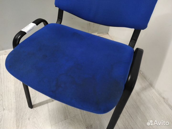 Стул для посетителей изо блэк (ткань) б/у 12367