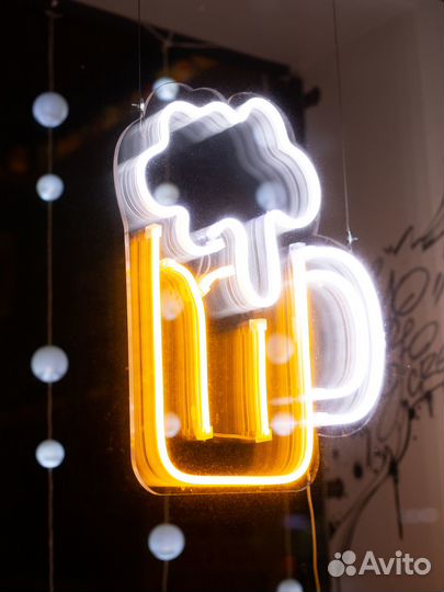Неоновая вывеска для кафе/бара/ресторана