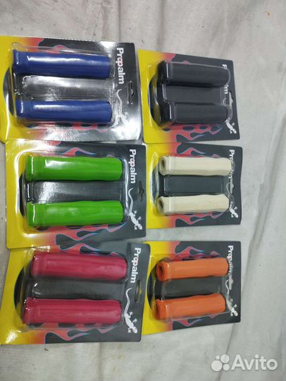 Грипсы поролон /цветные