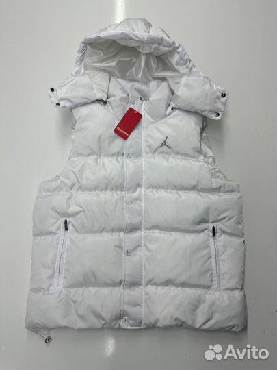 Жилетка supreme jordan белая