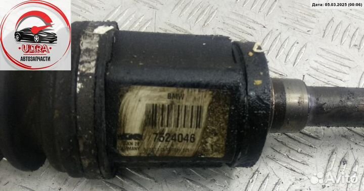 Полуось передняя правая б/у BMW X3 E83 (2003-2010) 7524046