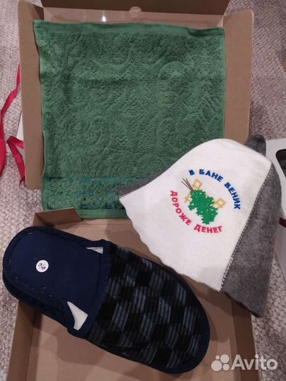 Набор для бани мужской в наличии