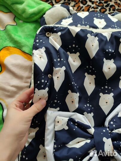 Конверт на выписку зимний