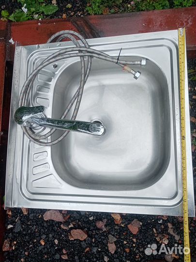 Мойка, смеситель, шланги