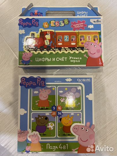 Пазлы Свинка пеппа