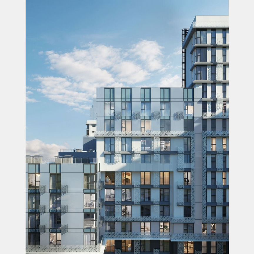 2-к. квартира, 38,4 м², 12/23 эт.