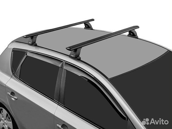 Багажник в штатные места Mazda CX-5 II, 2017+ бс3