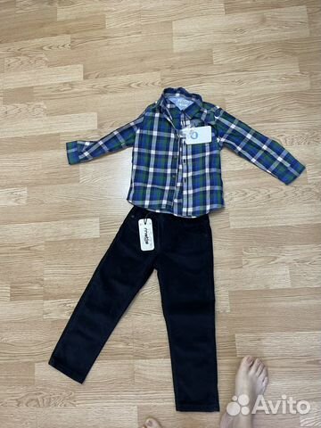 Рубашка и брюки на мальчика 98