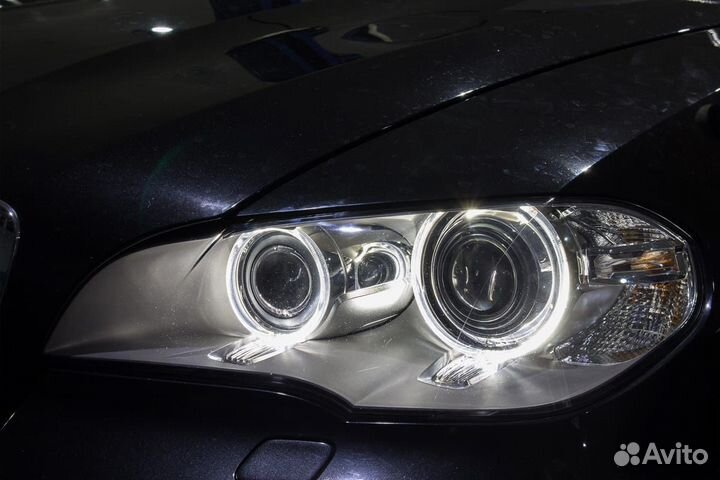 Би лед линзы на бмв е70/ Bi LED линзы bmw e70