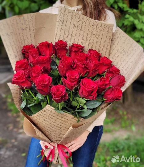 Букеты из роз