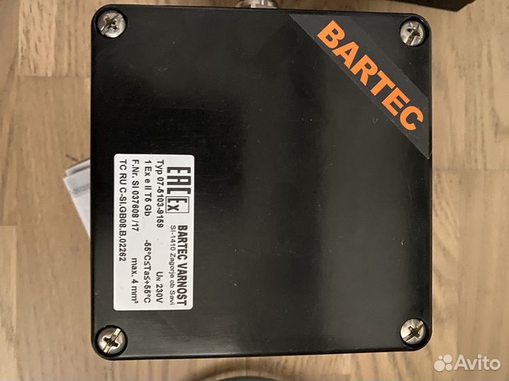 Коробки соединительные bartec varnost si-1410