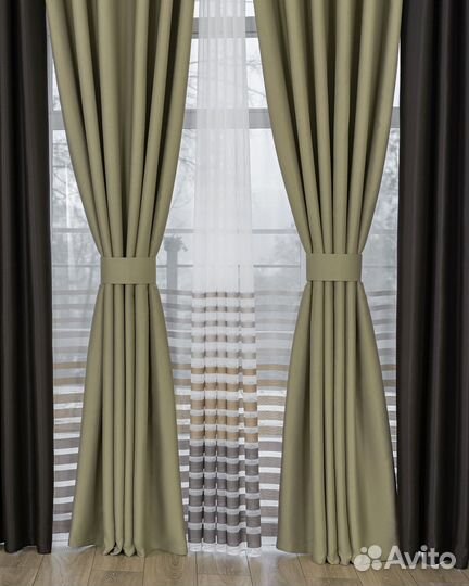 Шторы блэкаут Марсель Дюна