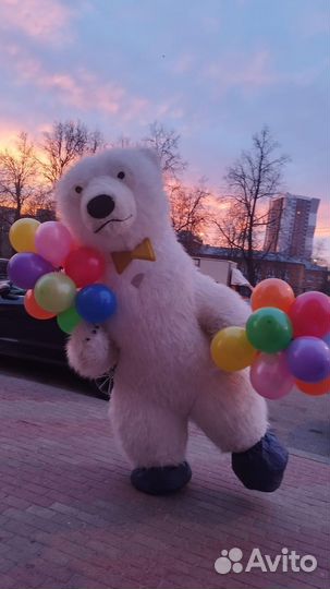 Белый Мишка -Мятный Мишка-Поздравление