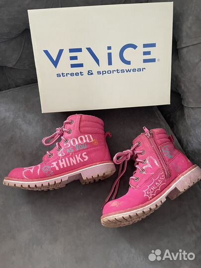 Ботинки Venice демисезонные девочки р. 29