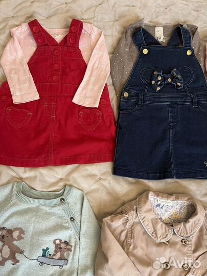 Брендовые вещи пакетом для девочки 74