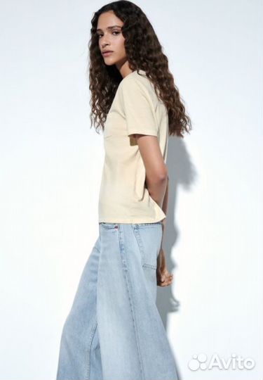 Новая женская футболка Zara 42