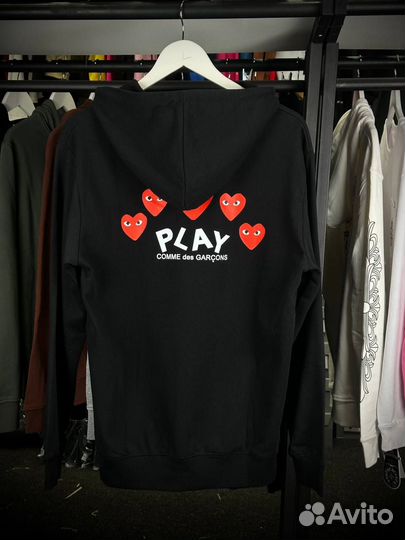 Comme des garcons зип худи (новая)