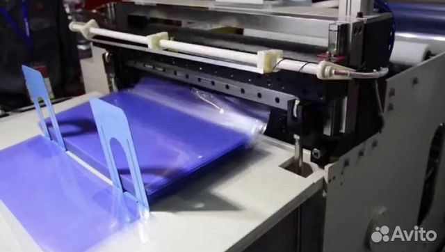 Поперечная резка пленки, бумаги