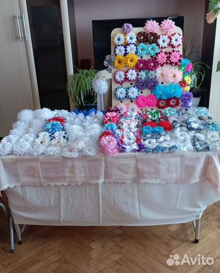 Бантики ручной работы в наличии и на заказ