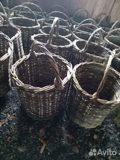 Корзина плетеная