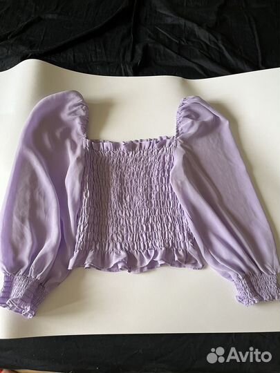 Лавандовый топ hm