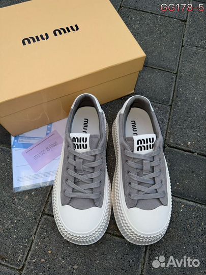 Кеды женские miu miu 36-40 осень д17