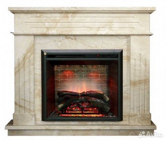 Камины из мрамора