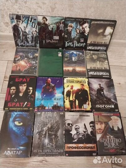 Голливудские блок бастеры и боевики на DVD