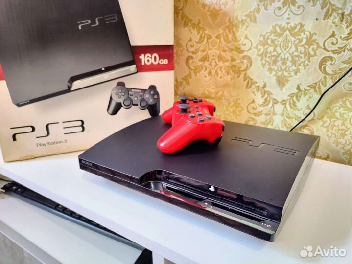Sony PlayStation 3 Slim Прошитая 20игр