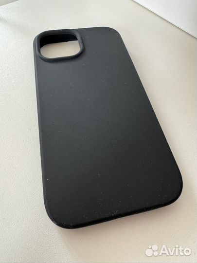 Чехол vlp Tint Silicon iPhone 15 MagSafe Black