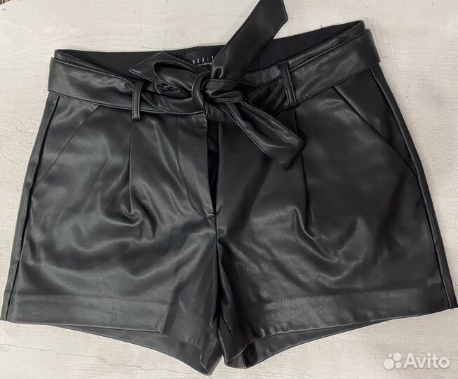 Шорты кожаные