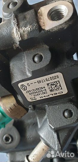 Тнвд 8200791749 Renault kangoo 2008г