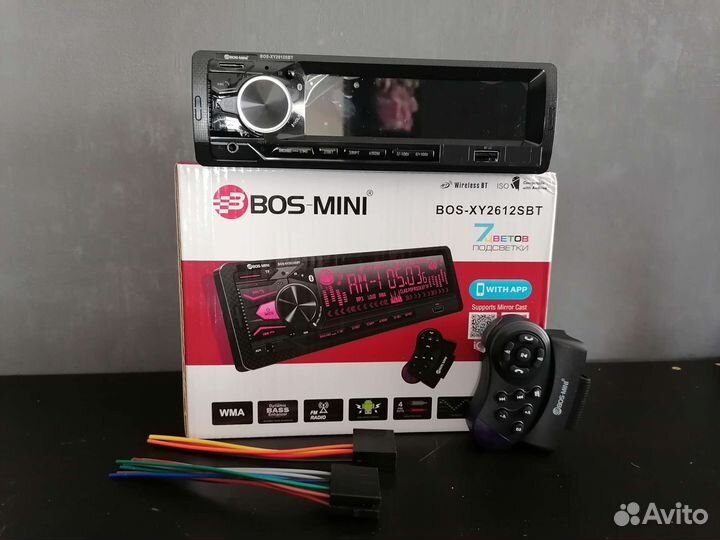 Магнитола Bos mini с Bluetooth