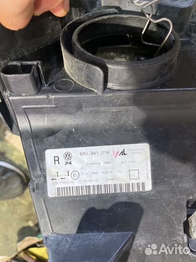 Фара volkswagen polo