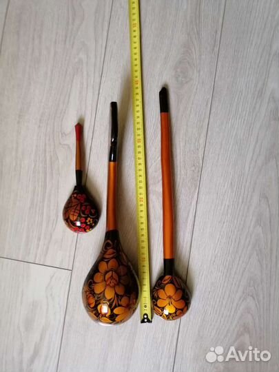 Деревянные ложки хохлома