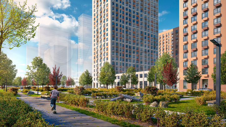 Квартира-студия, 21,8 м², 13/33 эт.