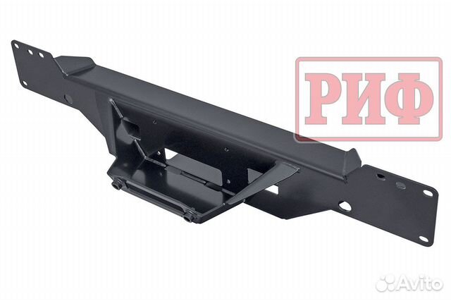 Площадка риф под лебёдку в штатный бампер Dodge Ra