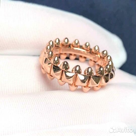 Золотое кольцо Cartier Clash De Cartier,модель 8мм