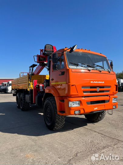 КАМАЗ 43118 с КМУ, 2023