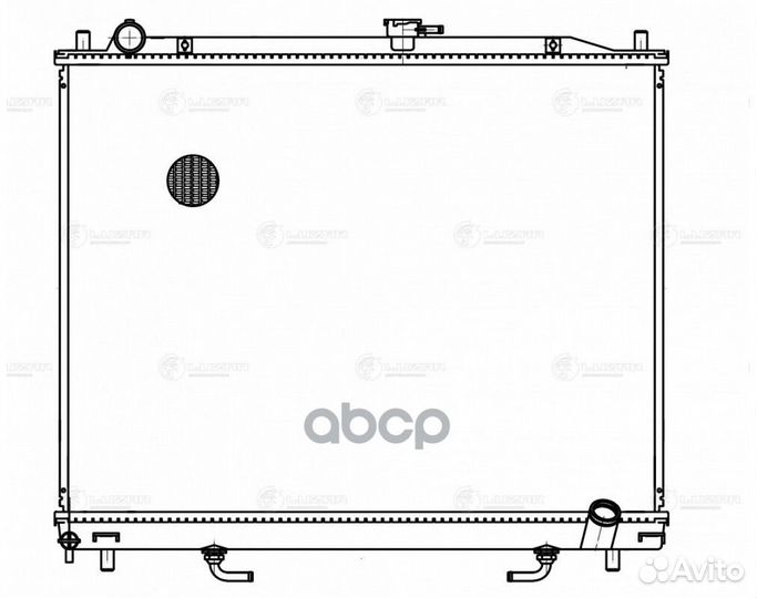 Радиатор охл. для а/м Mitsubishi Pajero III