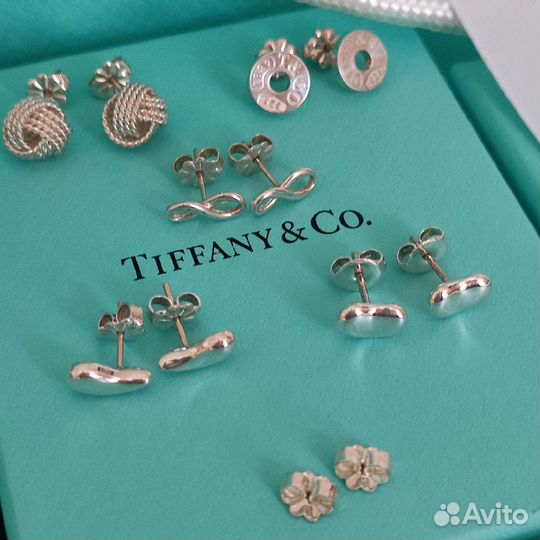 Tiffany Серьги Оригинал Новые